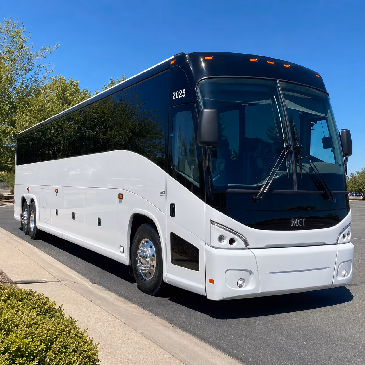 concert bus rentals to atrium health amphitheater in macon