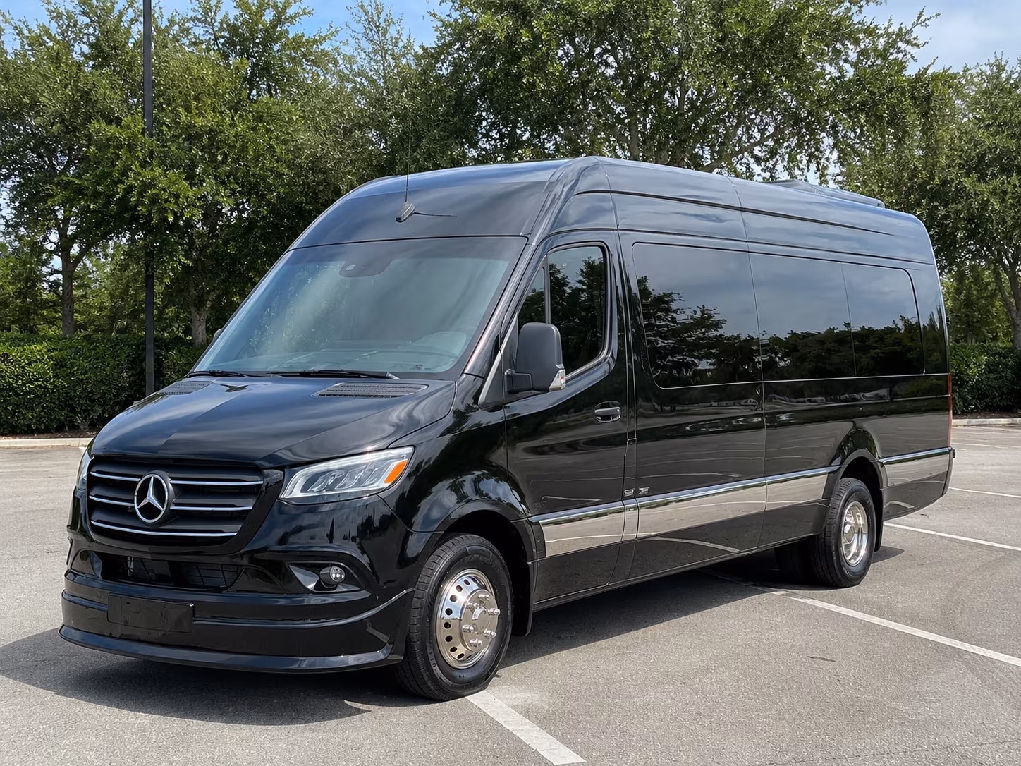 warner robins corporate event transportation onboard seating
