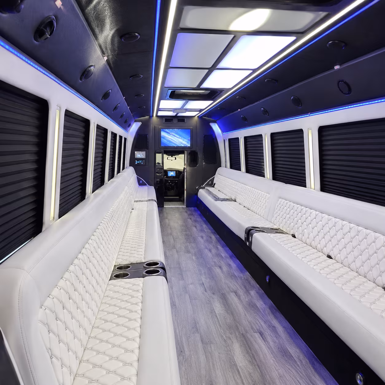 warner robins party bus rentals inside